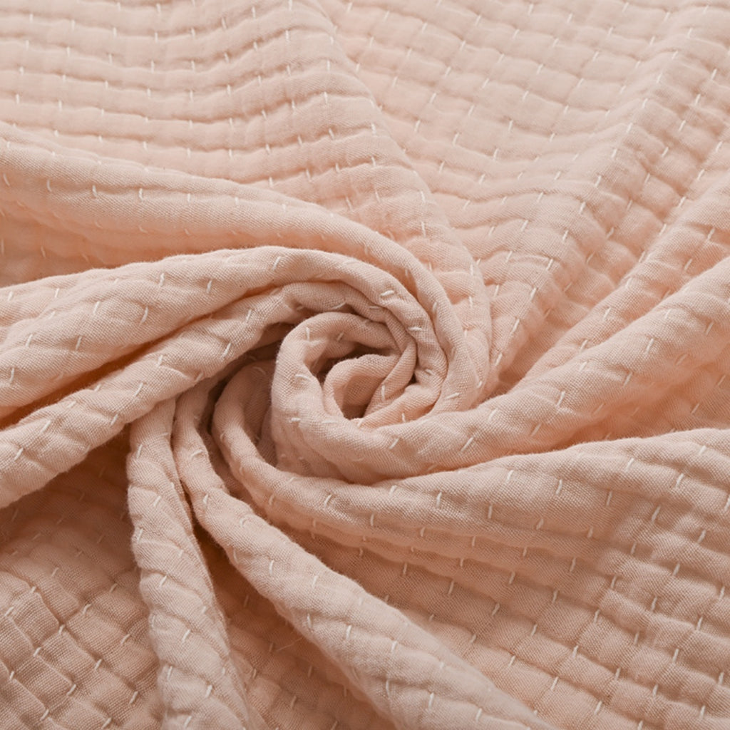 Vintage Cotton Gauze Summer Quilt Blanket