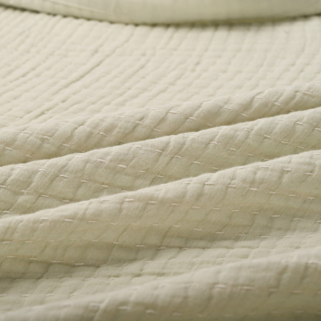Vintage Cotton Gauze Summer Quilt Blanket