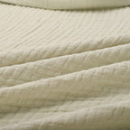 Vintage Cotton Gauze Summer Quilt Blanket