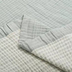 Vintage Cotton Gauze Summer Quilt Blanket