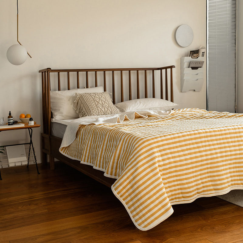 Cotton Striped Quilt