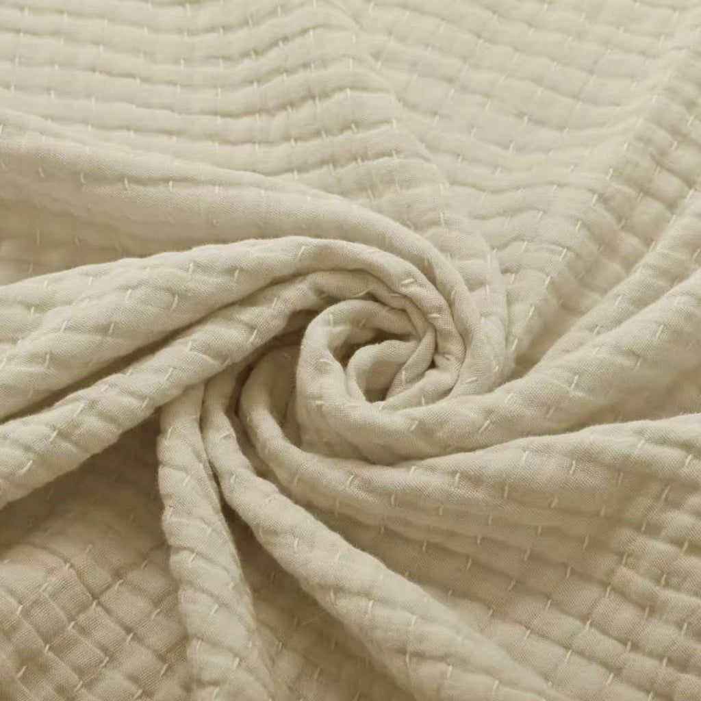 Vintage Cotton Gauze Summer Quilt Blanket