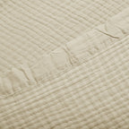 Vintage Cotton Gauze Summer Quilt Blanket