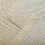 Vintage Cotton Gauze Summer Quilt Blanket